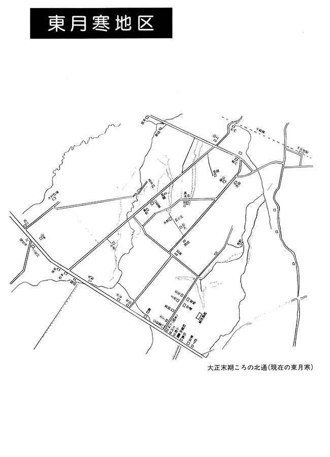 区域図（大正末期）